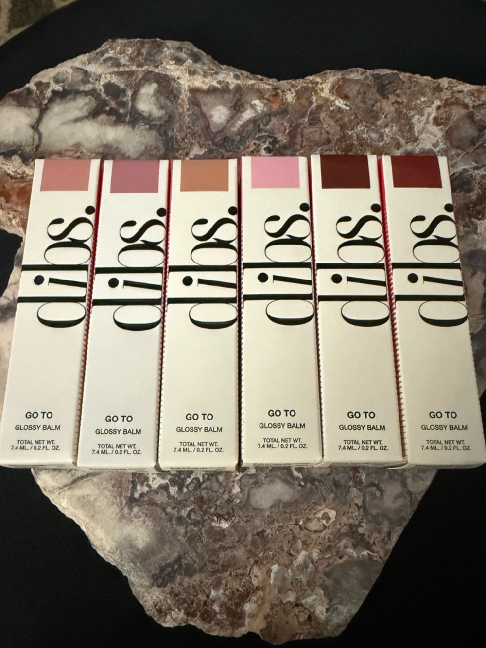 Dibs Go To Glossy Balms Lot of 6